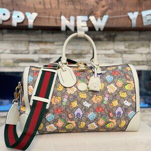 ULTRA RARE! Gucci Pikarar Collaboration Kawaii Unisex Weekender LIMITED EDITION!